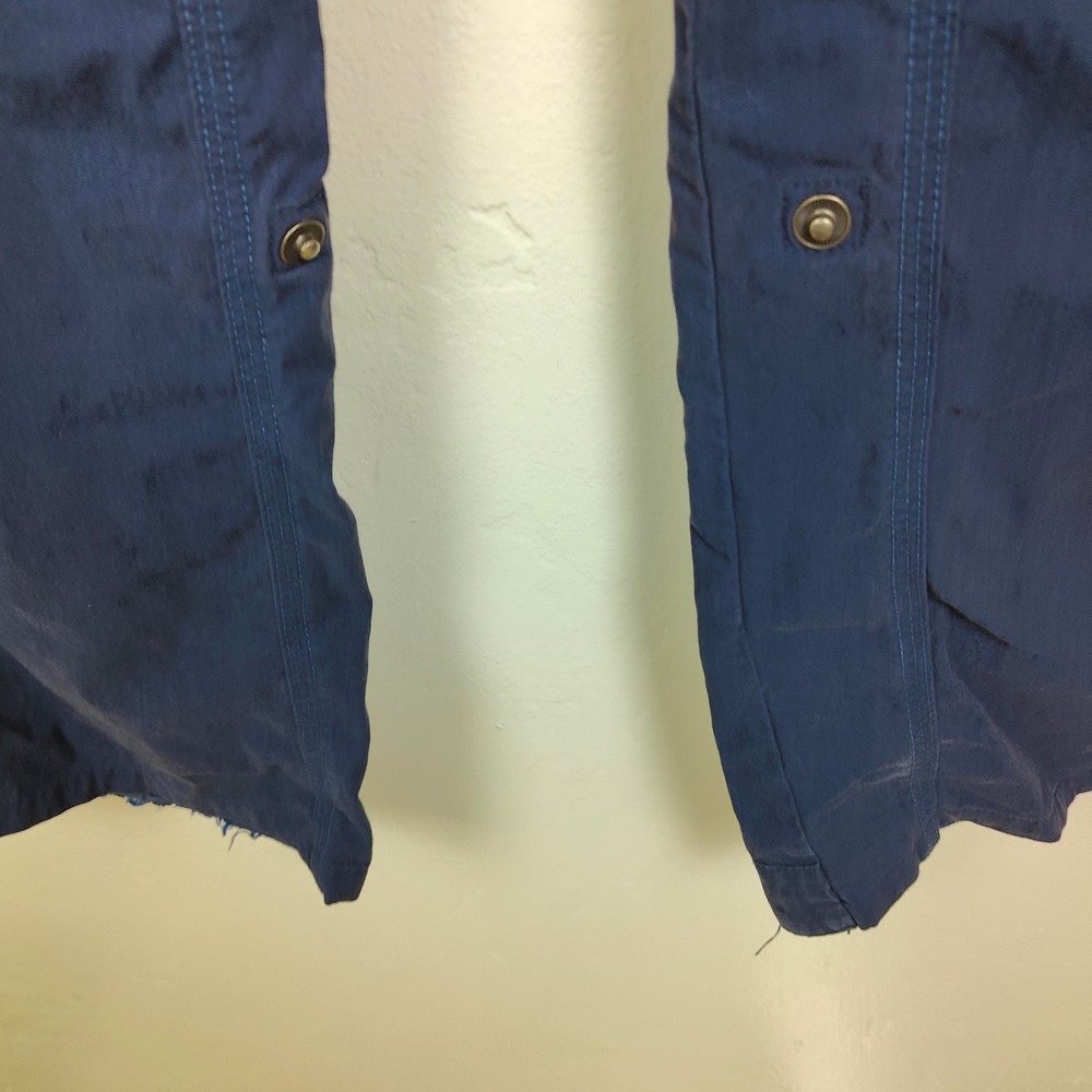 Kuhl Cargo Pants Womens 4 Regular Blue Vintage Patina Dye Gorpcore Hiking - Picture 5 of 12